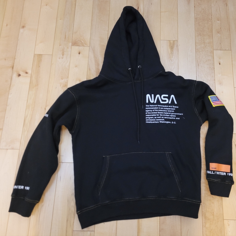 Heron Preston Women's Size Large Nasa Hoodie